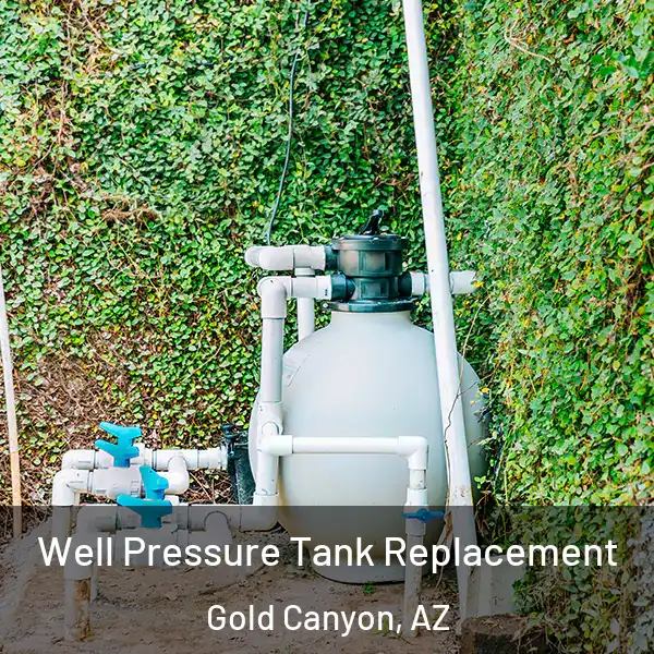  Well Pressure Tank Replacement Gold Canyon, AZ